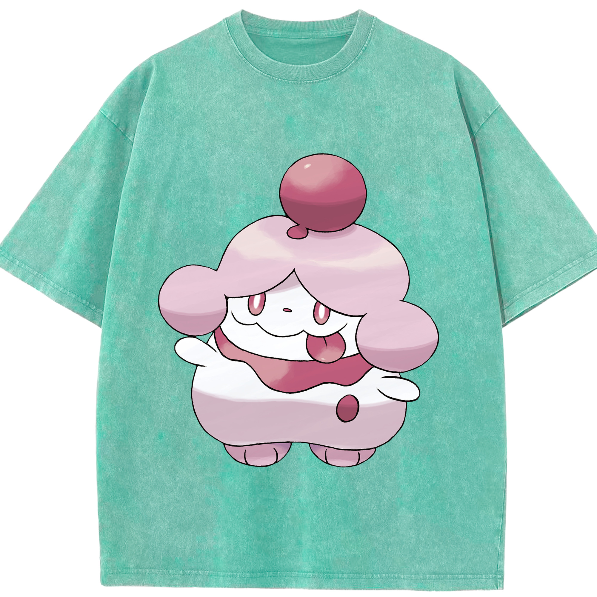 （画像用） ポケットモンスター Pokémon 綿100% ヴィンテージ風 半袖Tシャツ（フロントプリント）